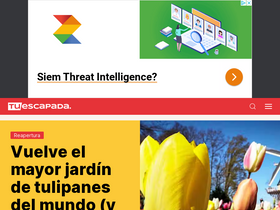'tuescapada.eu' screenshot