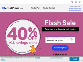 'dentalplans.com' screenshot