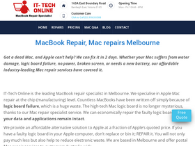 'it-tech.com.au' screenshot
