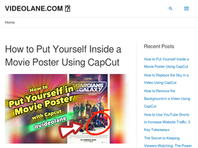 'videolane.com' screenshot