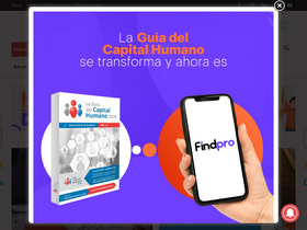 'infocapitalhumano.pe' screenshot