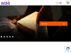 'milaha.com' screenshot