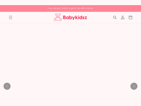 Babykidsz homepage screenshot