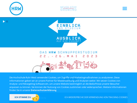 'hochschule-ruhr-west.de' screenshot