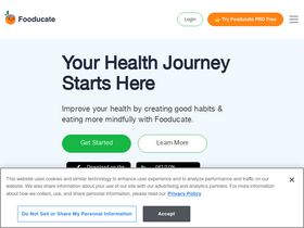 'fooducate.com' screenshot