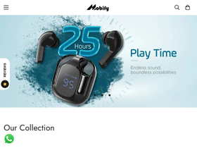 Mobify website screenshot