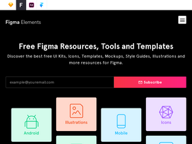 'figmaelements.com' screenshot