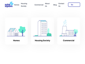 'solarsquare.in' screenshot