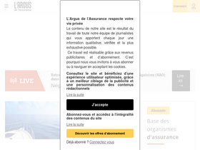 'argusdelassurance.com' screenshot