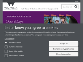 'mrc-catalogue.warwick.ac.uk' screenshot