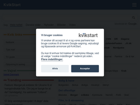'kvikstart.dk' screenshot