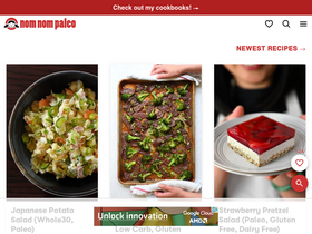 'nomnompaleo.com' screenshot