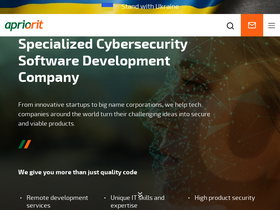 'apriorit.com' screenshot