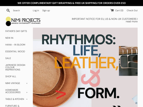 Nimiltd homepage screenshot