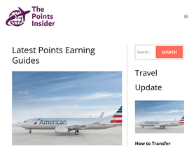 'thepointsinsider.com' screenshot