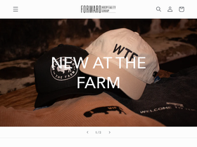 forwardhg.shop homepage screenshot