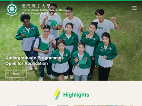 'cpclp.ipm.edu.mo' screenshot