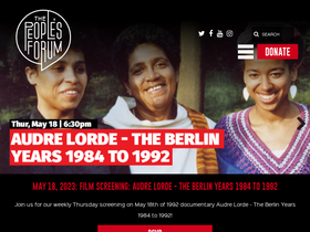 'peoplesforum.org' screenshot