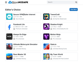 'divyamodapk.com' screenshot