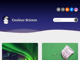 'couleur-science.eu' screenshot