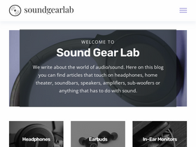 'soundgearlab.com' screenshot