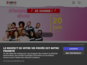 'aides.org' screenshot