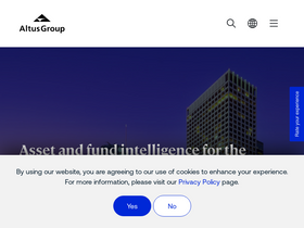 'altusgroup.com' screenshot