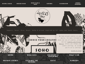 'hopperslondon.com' screenshot