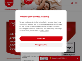 'colgate.es' screenshot