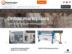 'werktuigen.nl' screenshot