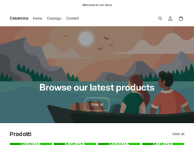 Casamica homepage screenshot
