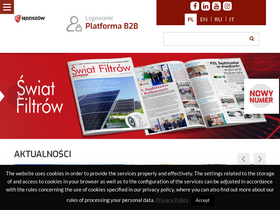 'pzlsedziszow.pl' screenshot