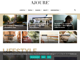 'ajoure.de' screenshot