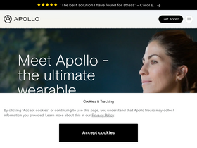 'apolloneuro.com' screenshot