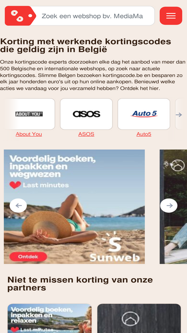 kortingscode.be