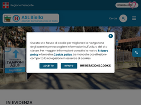 'trasparenza.aslbi.piemonte.it' screenshot
