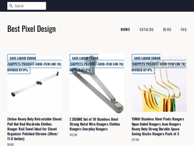 bestpixeldesign.com homepage screenshot