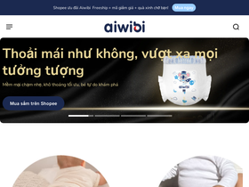 Aiwibi Vietnam website screenshot