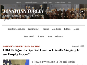 'jonathanturley.org' screenshot