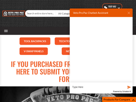 'vetopropac.com' screenshot