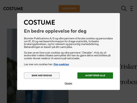 'costume.no' screenshot