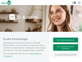 'meinesv.at' screenshot