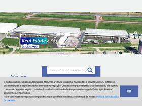 'portoalegre-airport.com.br' screenshot