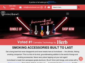 Invincibowl homepage screenshot