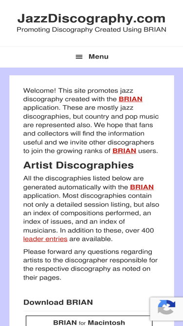 jazzdiscography.com