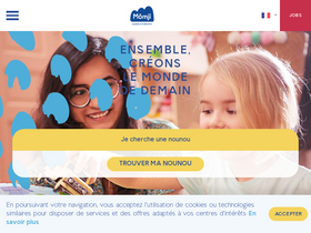 'momji.fr' screenshot