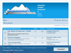 'bmw-bike-forum.info' screenshot