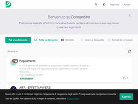 'domandina.it' screenshot
