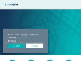 'convenegroup.com' screenshot