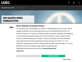 'lueg.de' screenshot